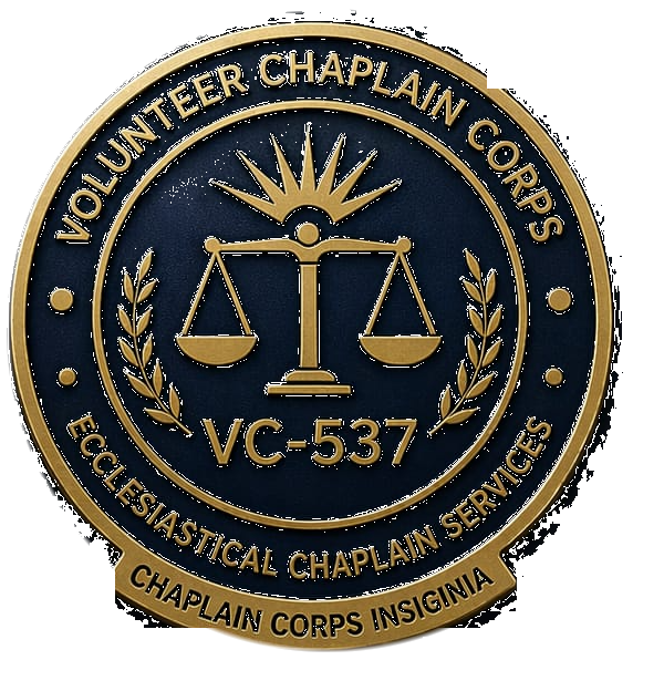 CAP-537 Volunteer Chaplain Corps official seal